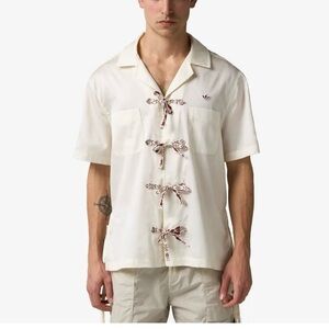 Adidas Bowling Shirt X Clot By Edison Chen-Off White Limited Edition